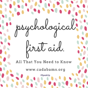 psychological first aid