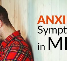 Symptoms of anxiety disorder in men