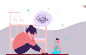 Parental depression on children